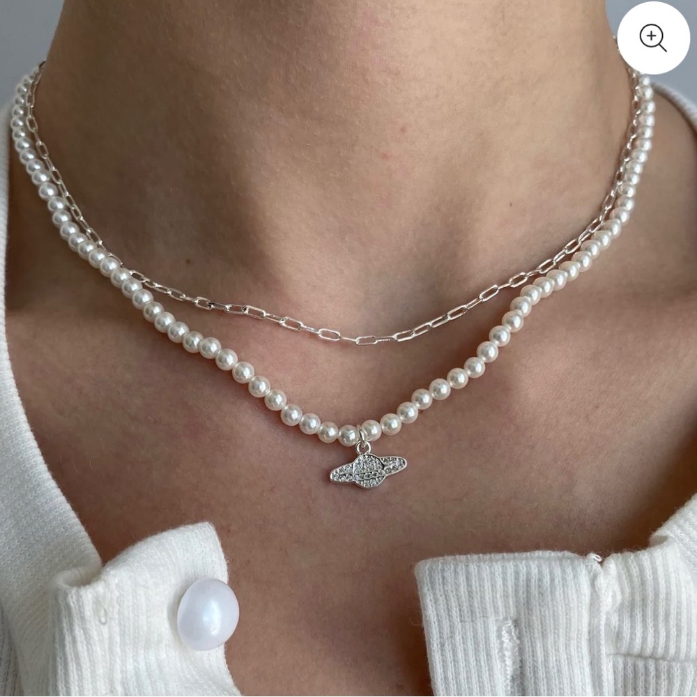 Space Baby Necklace